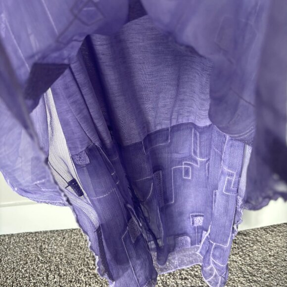 Picadilly Purple Sleeveless Top for Summer - XSmall - NWOT - Picture 4 of 7